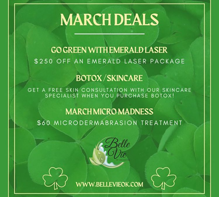 Belle Vie March 2024 Specials